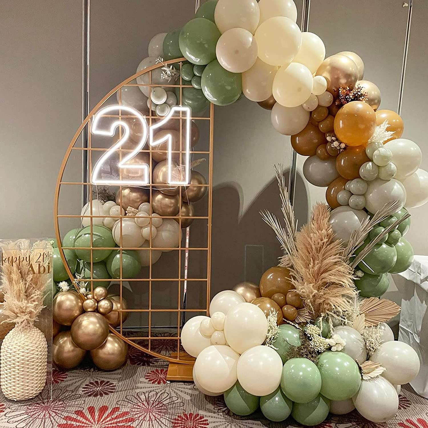 Arche de ballon jungle anniversaire