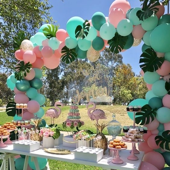 Arche de ballon tropical