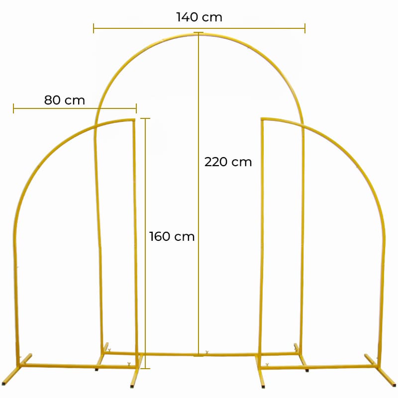 Arche en m tal pour ballon